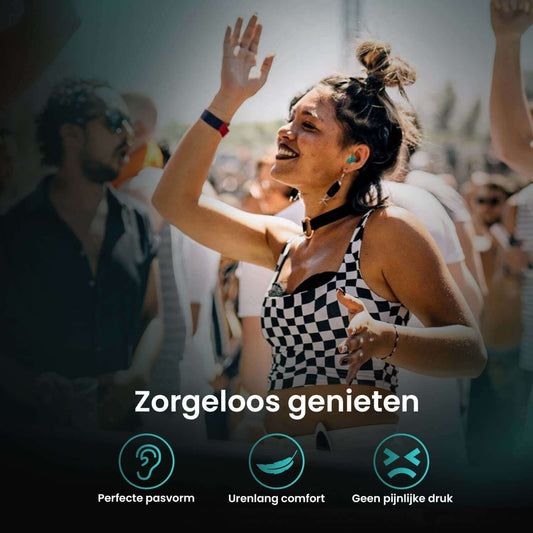 Wat voor demping heb je nodig voor festivals?